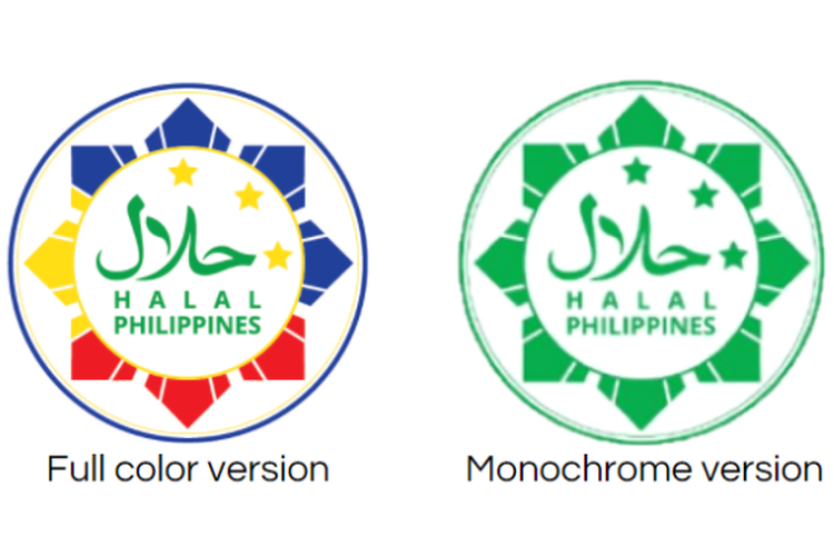 logo halal di filipina.