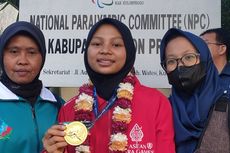 Anak Pembuat Gula Merah di Bukit Menoreh Ini Pulang Bawa Medali Emas ASEAN Para Games, Warga Dusun Menyambutnya