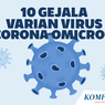 INFOGRAFIK: 10 Gejala Terinfeksi Varian Omicron