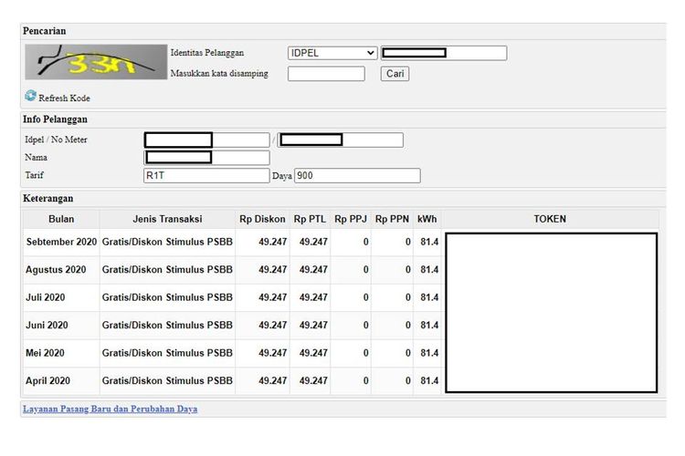 Cara Dapatkan Token Listrik Gratis September 2020 Via Www Pln Co Id Dan Whatsapp Halaman All Kompas Com