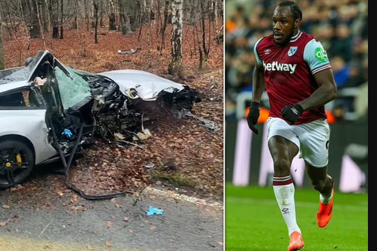 Kecelakaan mobil Ferrari Michail Antonio