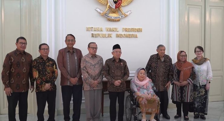 Wapres Terima Sinta Wahid, Quraish Shihab, dan Kardinal Suharyo Bahas Netralitas Pemilu