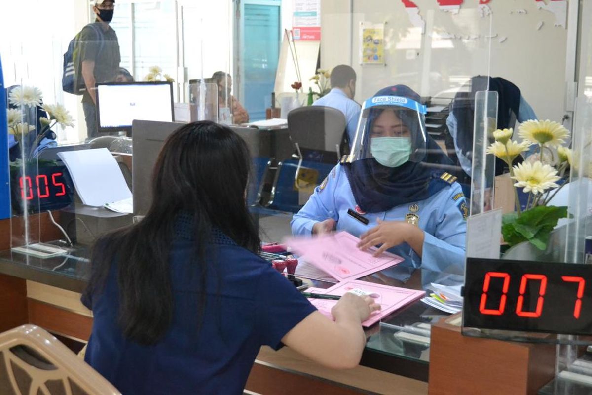 Pelayanan Kantor Imigrasi Kelas I Tangerang, Rabu (17/6/2020)