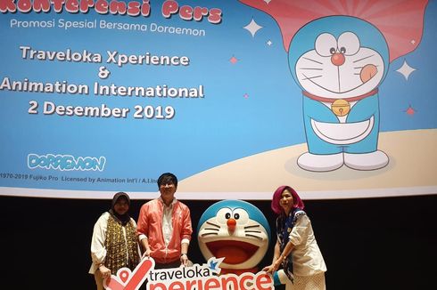 Promosi, Traveloka Xperience Gandeng Doraemon