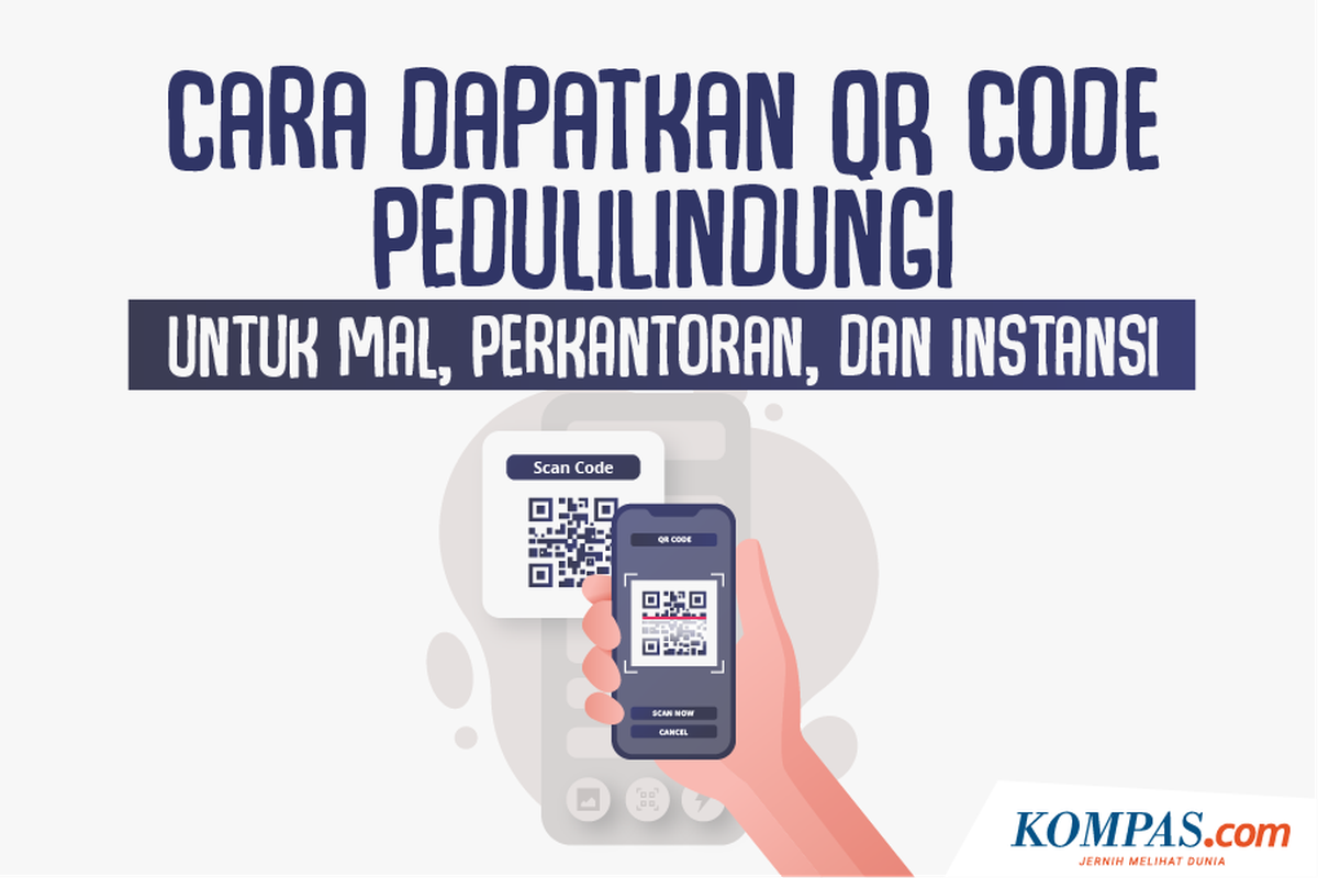 Mudah, Ini Cara Dapatkan QR Code PeduliLindungi Terbaru