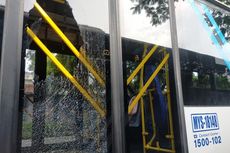 Bus Transjakarta Dilempar Batu di Halte SMK 57, Manajemen Periksa Rekaman CCTV