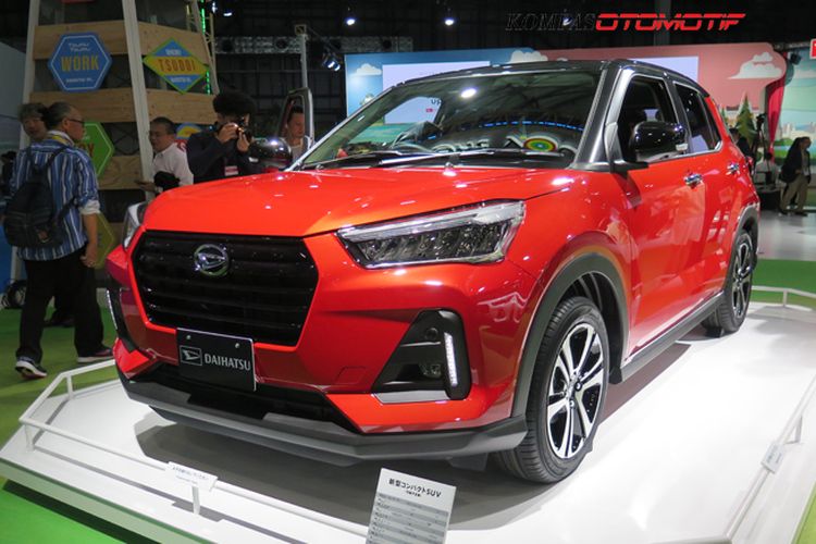 SUV Baru Daihatsu yang digadang-gadang memiliki nama Rocky tampil di ajang Tokyo Motor Show 2019