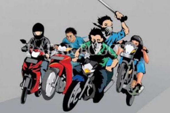 INFOGRAFIK: Beredar Hoaks untuk Waspadai Aksi Begal dan Geng Motor di Sumut