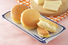 Resep Dorayaki Keju Vla, Camilan Simpel Masak Pakai Teflon 