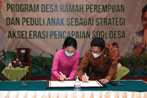 Atasi Masalah Gender, Kemendes PDTT Bersama KemenPPPA Deklarasikan Desa Ramah Perempuan