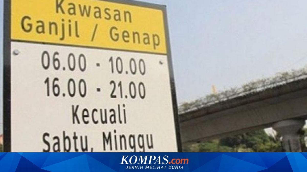 Awas Denda Rp 500.000, Ganjil Genap Masih Berlaku di Akses Tol Jakarta Hari Ini