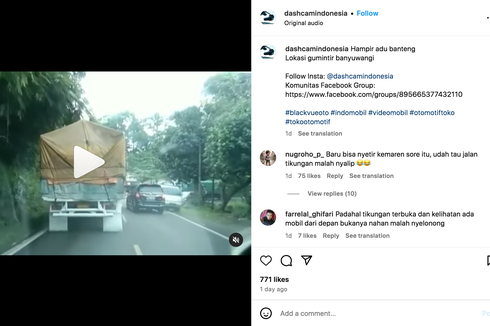 Saat Innova Nyaris Adu Banteng, Pahami Bahaya Menyalip di Tikungan