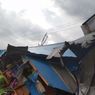Detik-detik Kapal Tongkang Hantam Pemukiman Warga di Tapin Kalsel, Sebanyak 38 Rumah Rusak Parah
