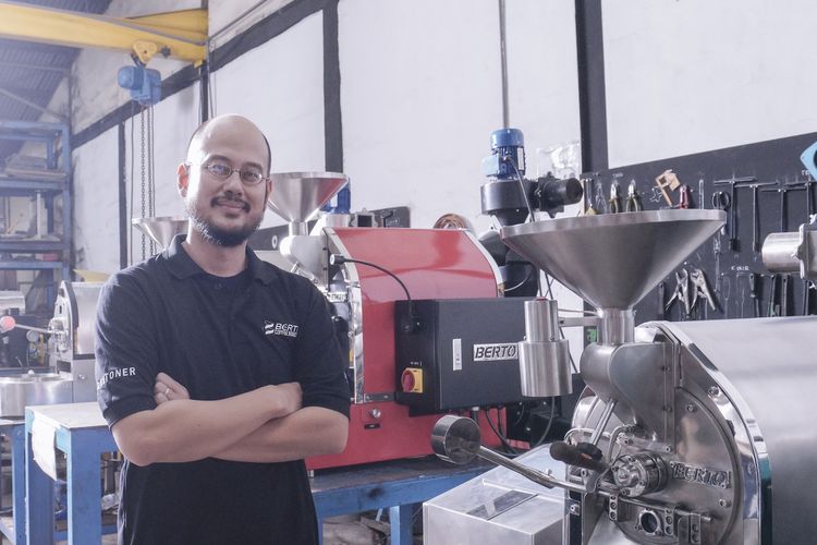 Berto Coffee Roaster, produsen mesin sangrai kopi yang berfokus pada bisnis kopi skala kecil, menengah, dan besar.
