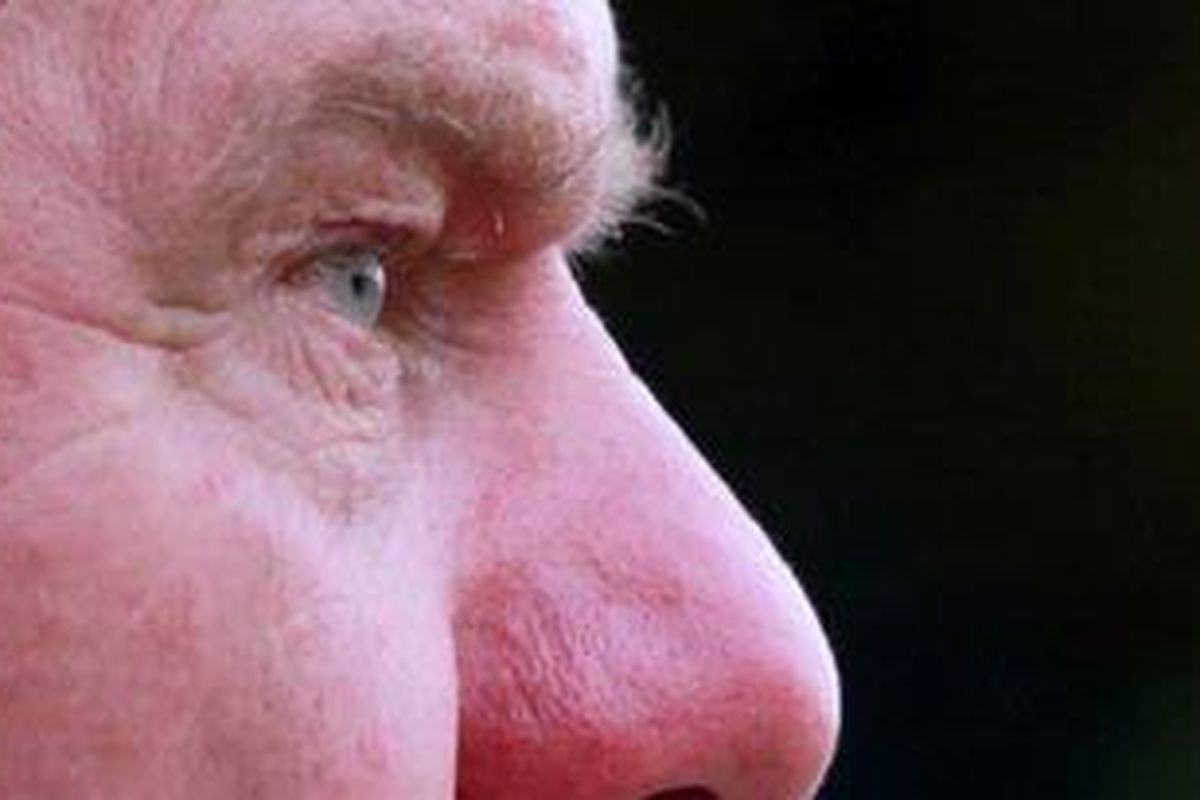 Pelatih tim nasional sepakbola Indonesia, Wim Rijsbergen.