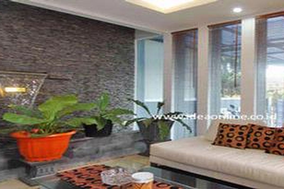 Air Terjun di Dinding Bawa Suasana Alam ke Ruang Keluarga