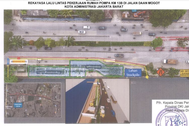 Rekayasa Lalin Selama Jalan Daan Mogot Jakbar Ditutup Sebagian untuk Proyek Galian hingga 2027