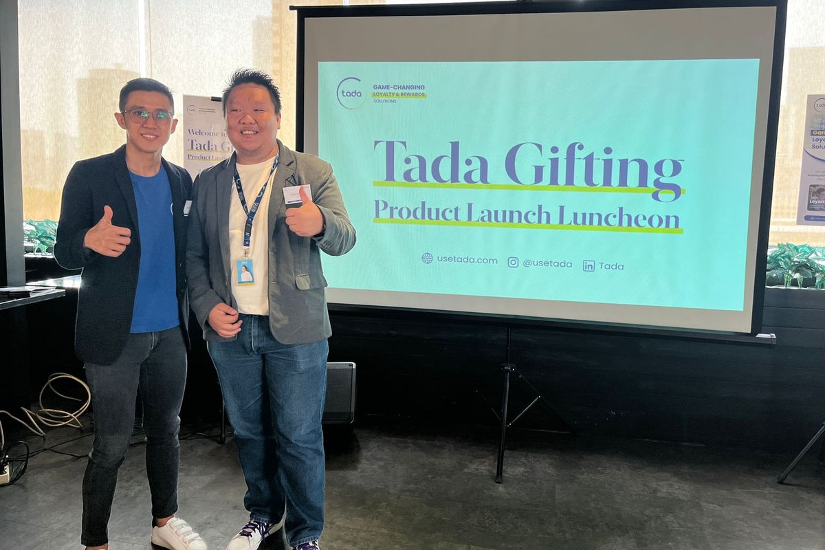 Platform loyalty and reward dengan skema   business to business to consumer (B2B2C) asal Indonesia, Tada, meluncurkan produk terbarunya, Tada Gifting.