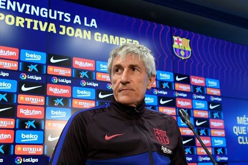 Meski Belum Resmi, Presiden Barcelona Konfirmasi Sudah Pecat Setien