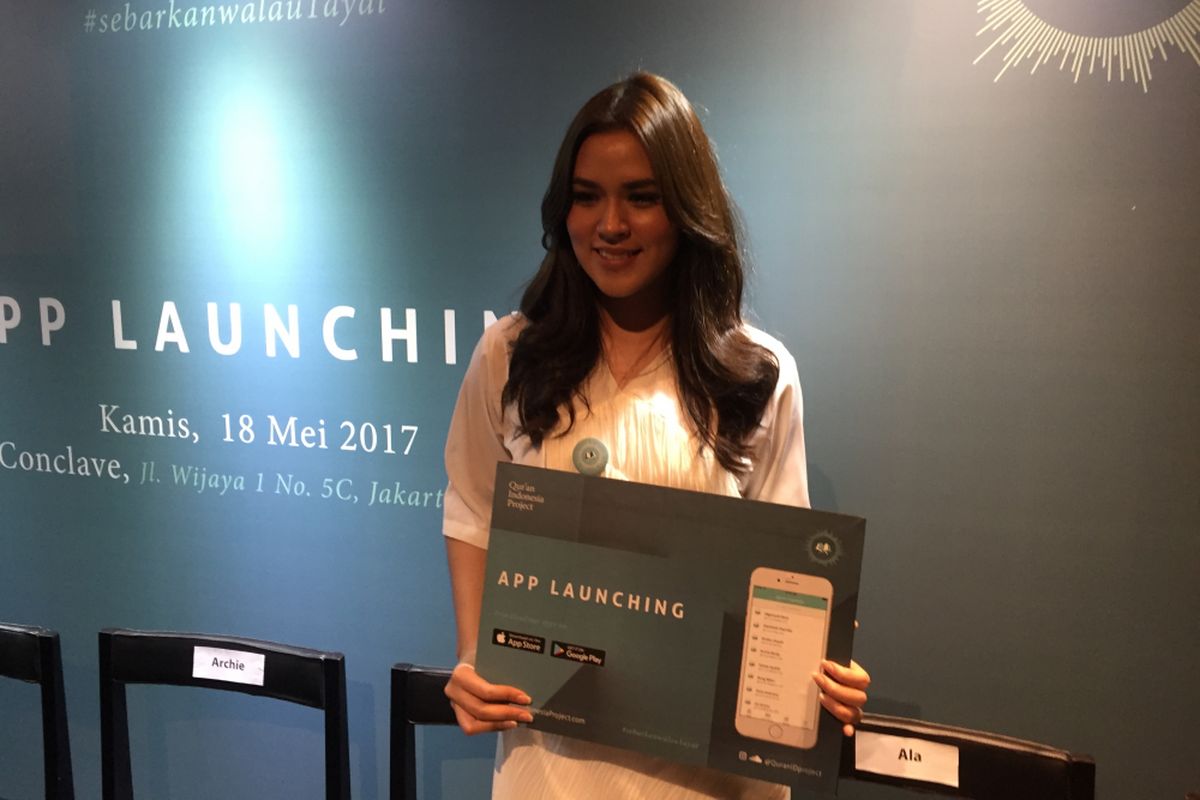 Raisa Andriana diabadikan di Conclave, Jalan Wijaya, Jakarta Selatan, Kamis (18/5/2017).