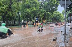 Hujan Deras, Jalan Dharmawangsa Raya Banjir