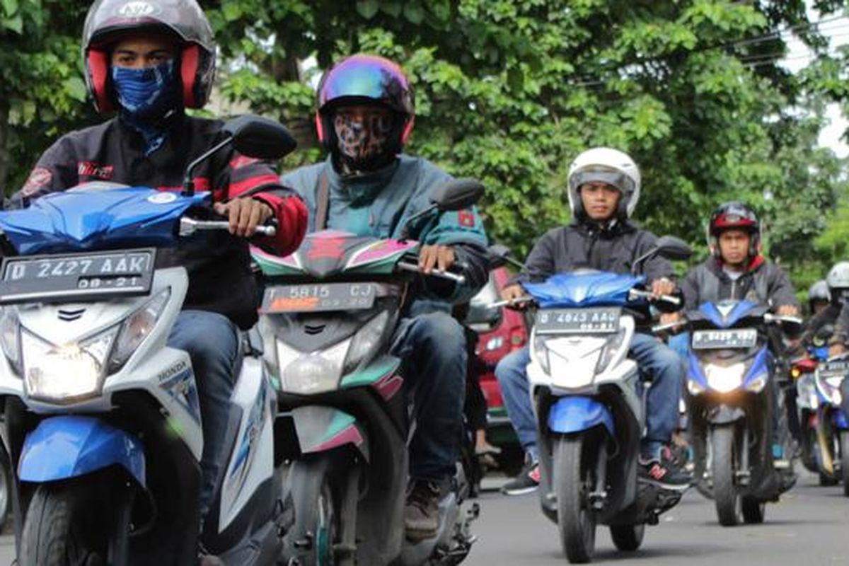 Uji irit Honda BeAT Bandung-Subang.