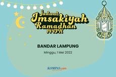 Jadwal Imsak dan Buka Puasa di Bandar Lampung Hari Ini, 1 Mei 2022