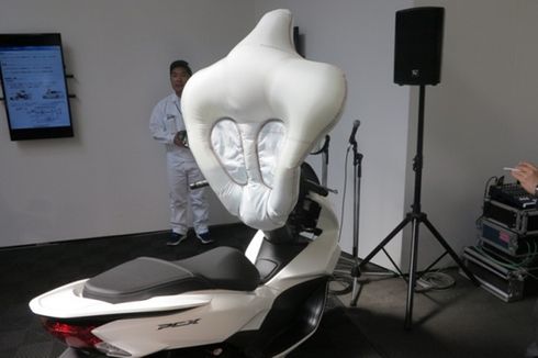 Honda PCX Bakal Dibekali Airbag