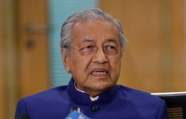 Mantan Perdana Menteri Malaysia Mahathir Mohamad 