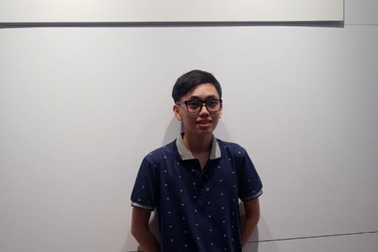 Andika Leonardo mahasiswa Universitas Binus peraih meraih beasiswa WWDC 2018. 