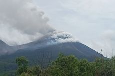 Gunung Lewotobi Kembali Alami Erupsi Disertai Luncuran Awan Panas 1,5 Km