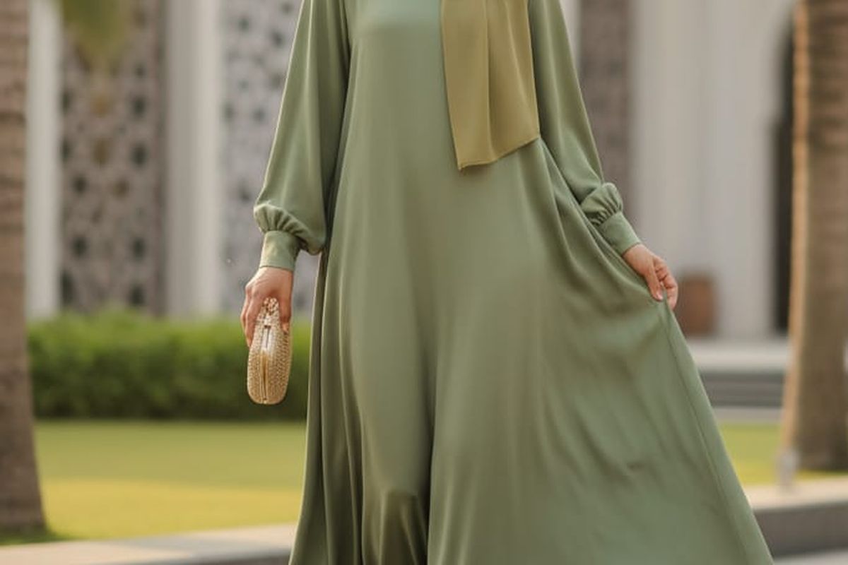 Dress A line minimalis