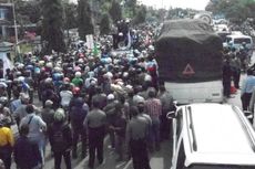 Anggota DPRD ke Palembang, Buruh Demak Blokade Pantura