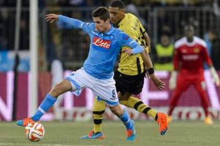 Gelandang Napoli, Jorginho.