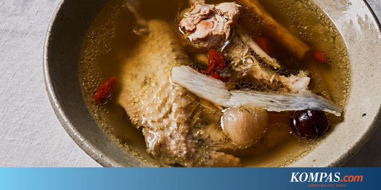 Cia Po Jamu Tionghoa Yang Disantap Sebagai Lauk Halaman