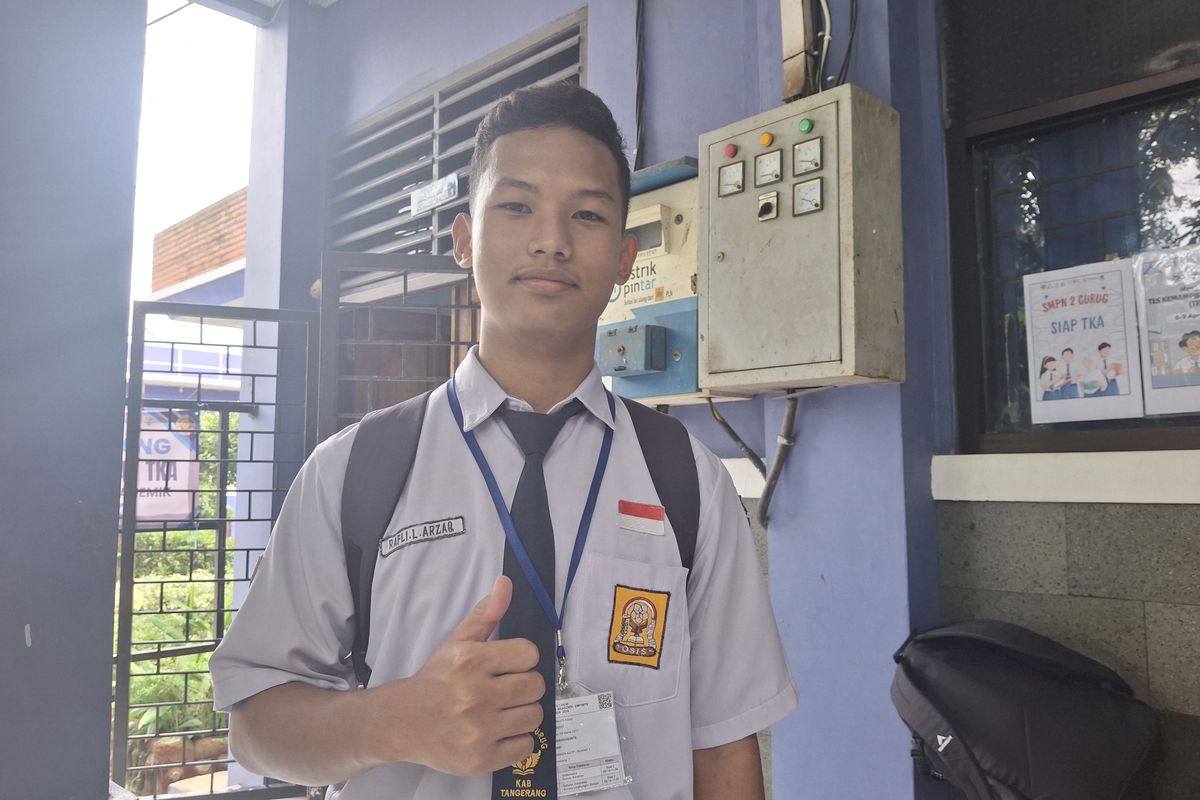 Dari Grogi Jadi Semangat, Rafli Raih SMA Impian Lewat TKA SMP 2026