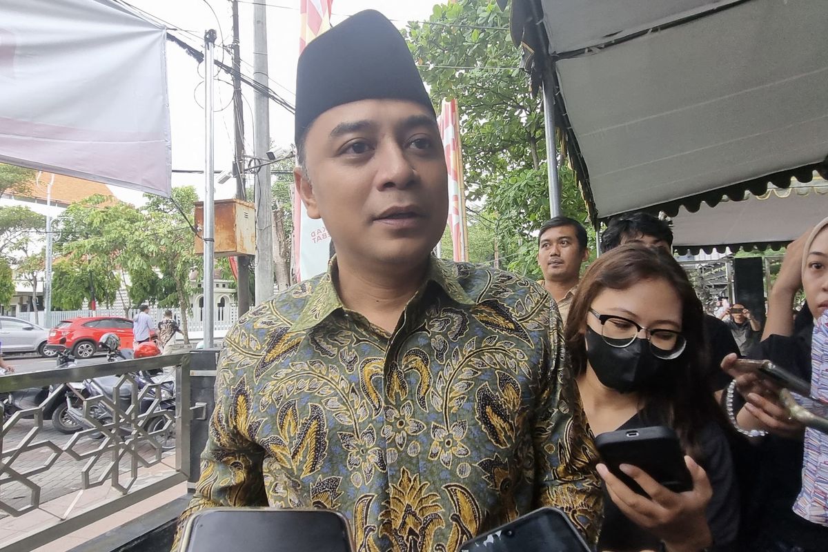 Wali Kota Surabaya, Eri Cahyadi, Kamis (20/6/2024).