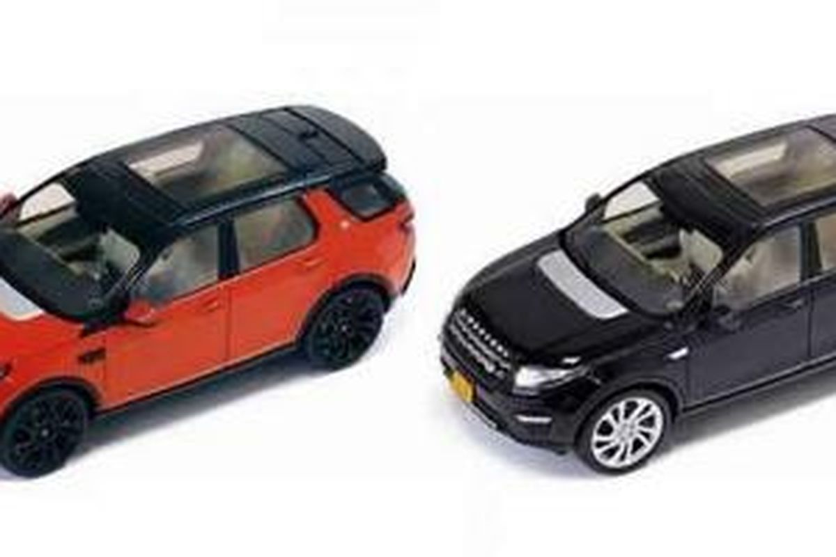 Versi diecast Land Rover Discovery Sport