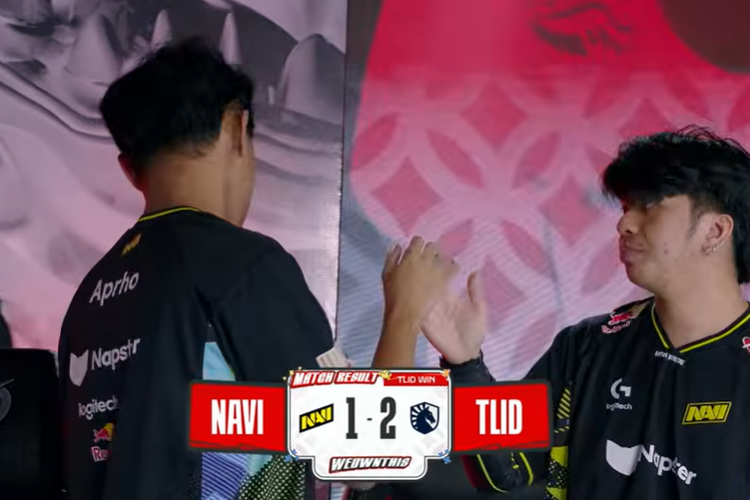 TLID menang atas Navi dengan skor 2-1.
