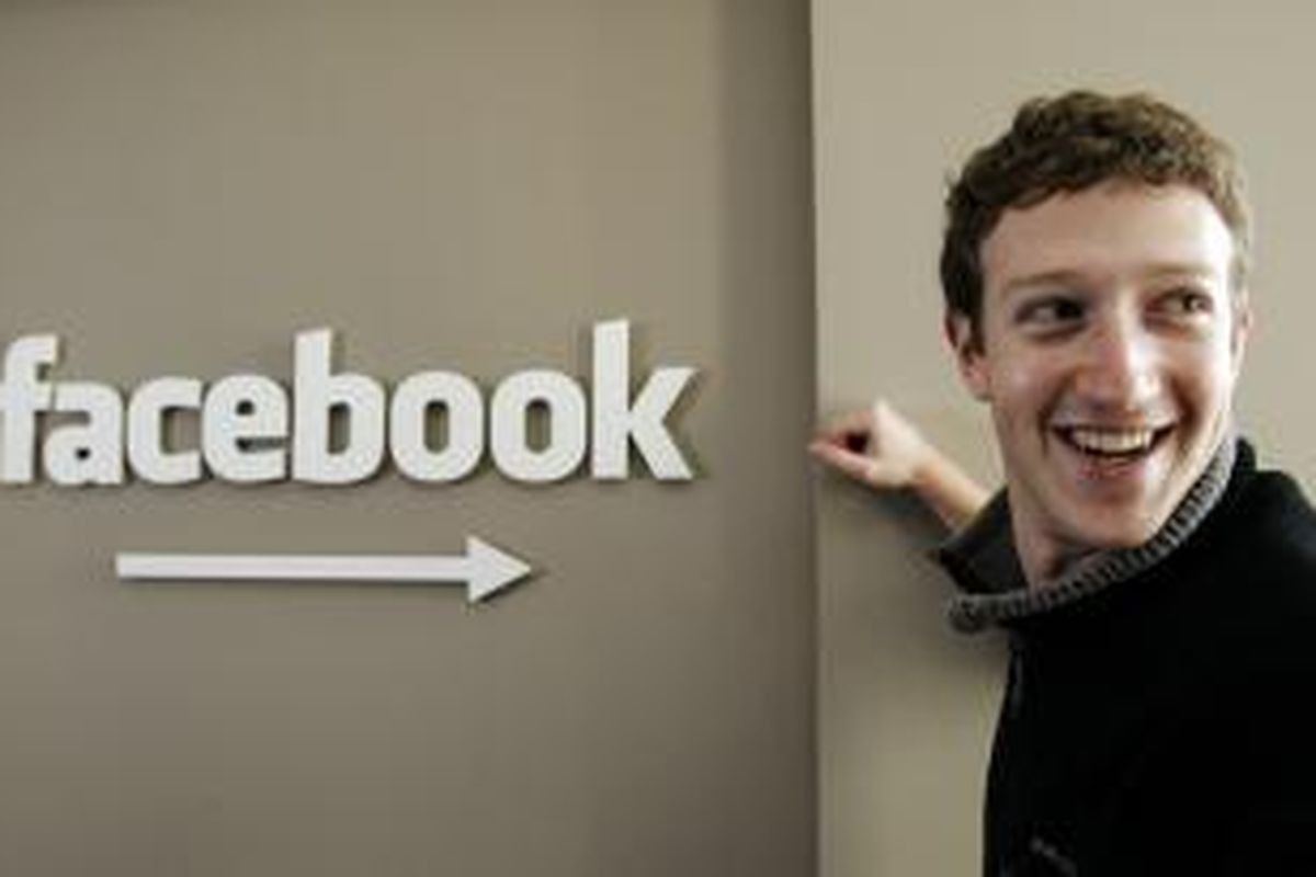 Pendiri dan CEO Facebook, Mark Zuckerberg