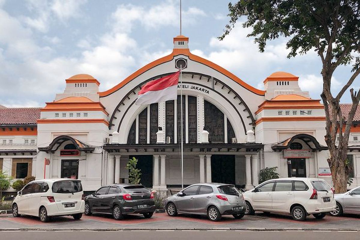 Gedung Filateli Jakarta atau bekas Gedung Kantor Pos Pasar Baru yang akan diubah menjadi Pos Bloc (dok. Istimewa).