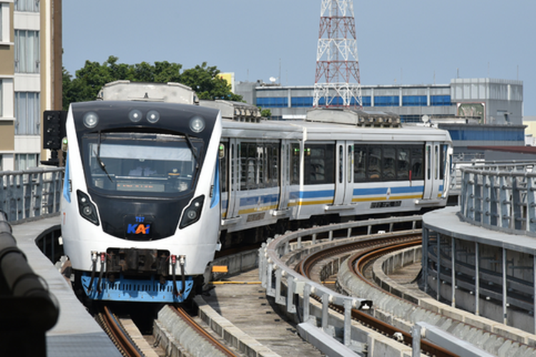 LRT Sumsel, salah satu layanan KA Perintis yang disubsidi Pemerintah.