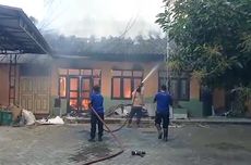 Gudang Dinas Sosial Magetan Terbakar, Diduga akibat Korsleting Listrik