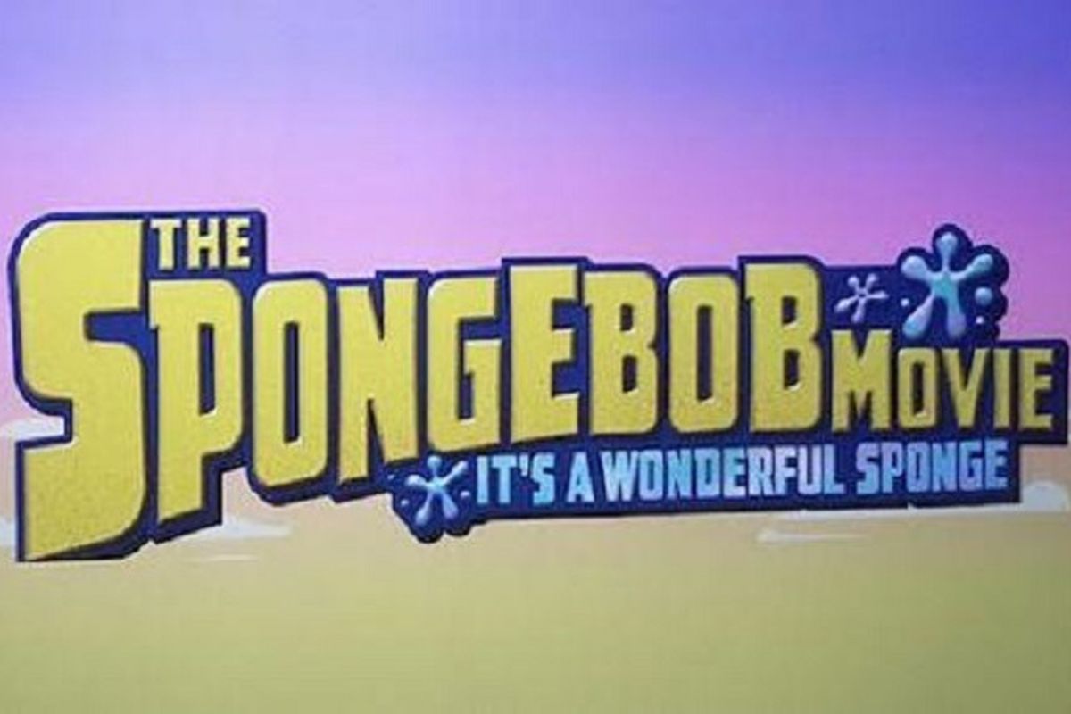 Poster film The SpongeBob Movie: Its a Wonderful Sponge.