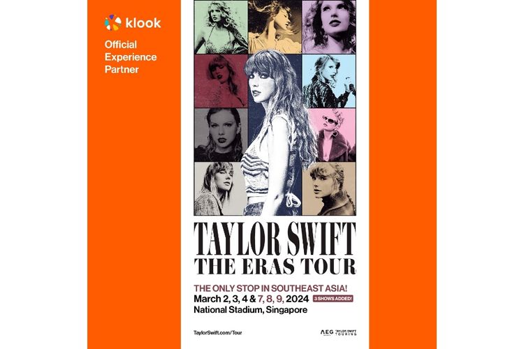 Klook Taylor Swift Experience?The Eras Tour Singapore.