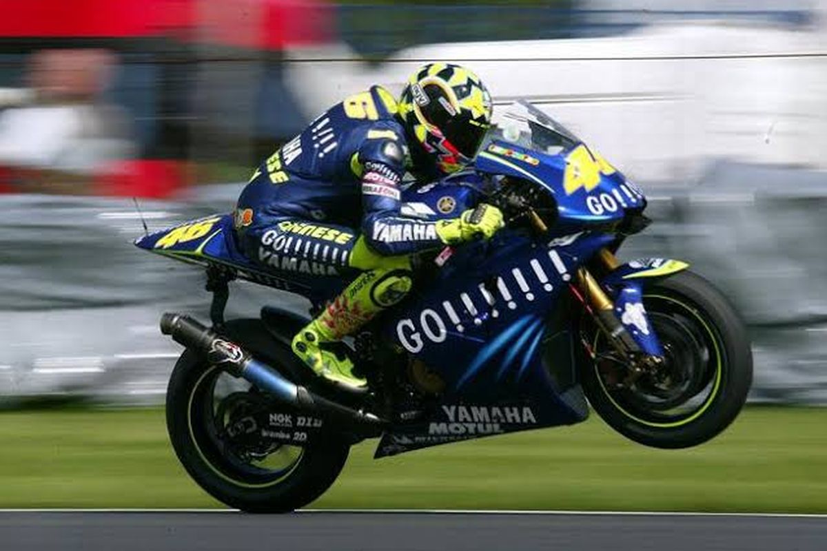 Livery yang paling populer yang pernah digunakan Valentino Rossi