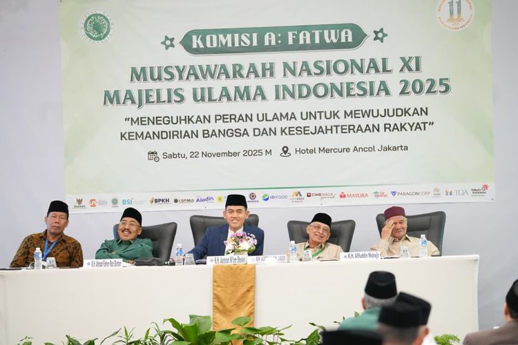 Komisi Fatwa MUI pimpinan Asrorun Niam. (MUI)