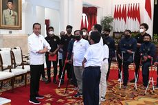 Jokowi Saat Terima Timnas Sepak Bola Amputasi: Beri Sangu Rp 500 Juta, Kalau Juara...