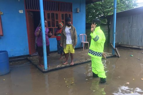 Banjir, 515 Warga Merauke Diungsikan