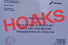 [HOAKS] SPBU Stop Layani Pengisian Pertalite untuk Motor 2-Tak